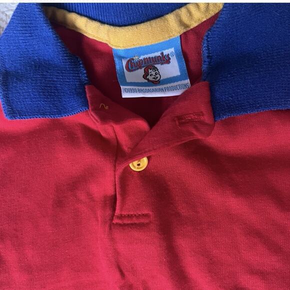 Vintage 1990 Alvin & The Chipmunks Toddler Polo Shirt (3T) – Made in USA - Picture 2 of 6